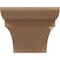 Ekena Millwork 9"W x 18"D x 9"H Wide Yorktown Rough Cedar Woodgrain TimberThane Corbel, Primed Tan CORUR09X18X09YORRCPR - alternate 4